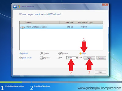 Cara Menginstal Windows 7 Lengkap Dengan Gambar
