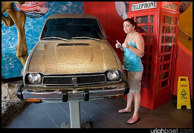 Penny Honda Civic Art Car at the Ripley's Believe It or Not museum!