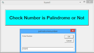 palindrome in visual basic 6.0