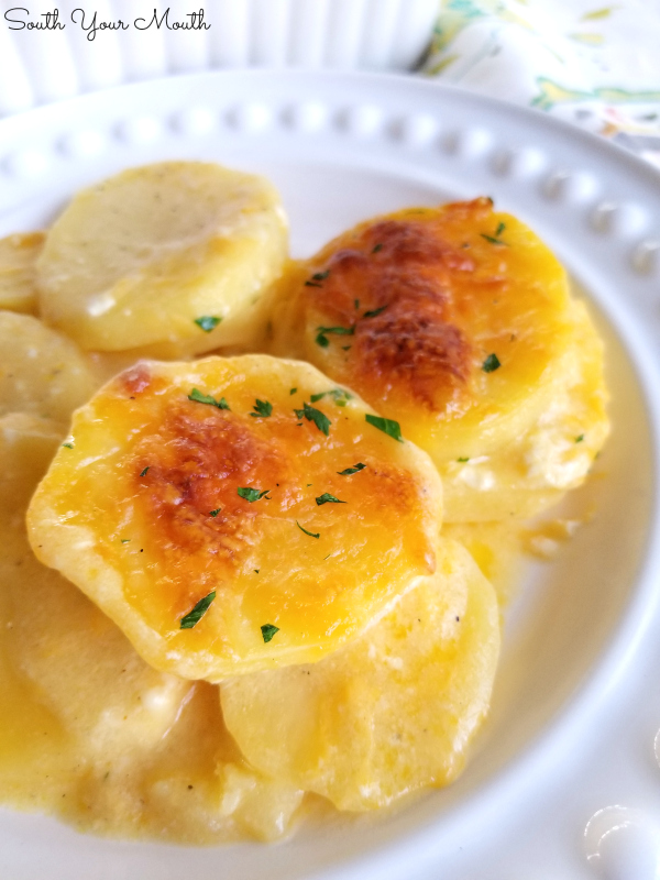 Cheesy Scalloped Potatoes • Kroll's Korner