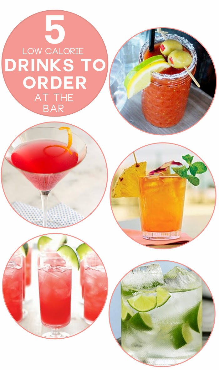 Charmingly Styled: 5 low calorie drinks to order at the bar.