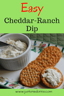 Easy Cheddar-Ranch Dip