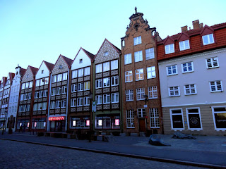 Casas antiguas en Gdansk Polonia