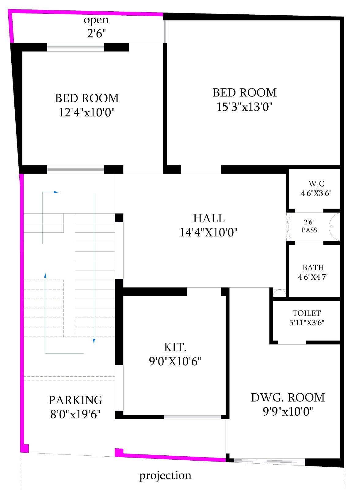  Simple  House  Map  Modern House 