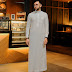 Jubah Amzar White
