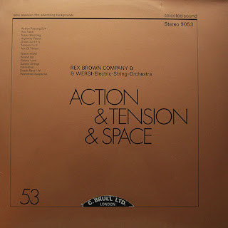 Rex Brown Company & WERSI-Electric-String-Orchestra "Action & Tension & Space"1976 Germany Jazz Funk,Electronic