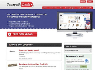 a screenshot of Savepath Deals official site