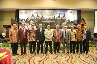 Gubernur Ridho Berharap Forum Bisnis Minangkabau Begawei Berdampak Positif bagi Daerah