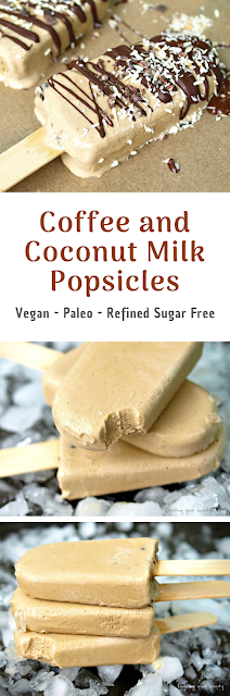 Coffee and Coconut Milk Popsicles