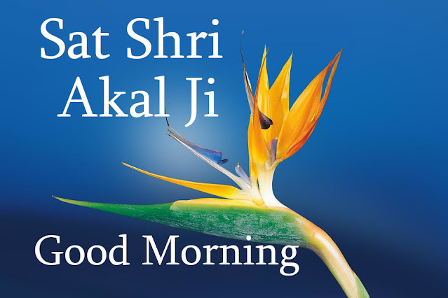 Sat Shri Akal Ji Good Morning