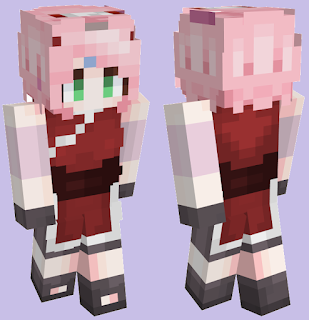 Skin Minecraft Sakura Haruno NARUTO Download