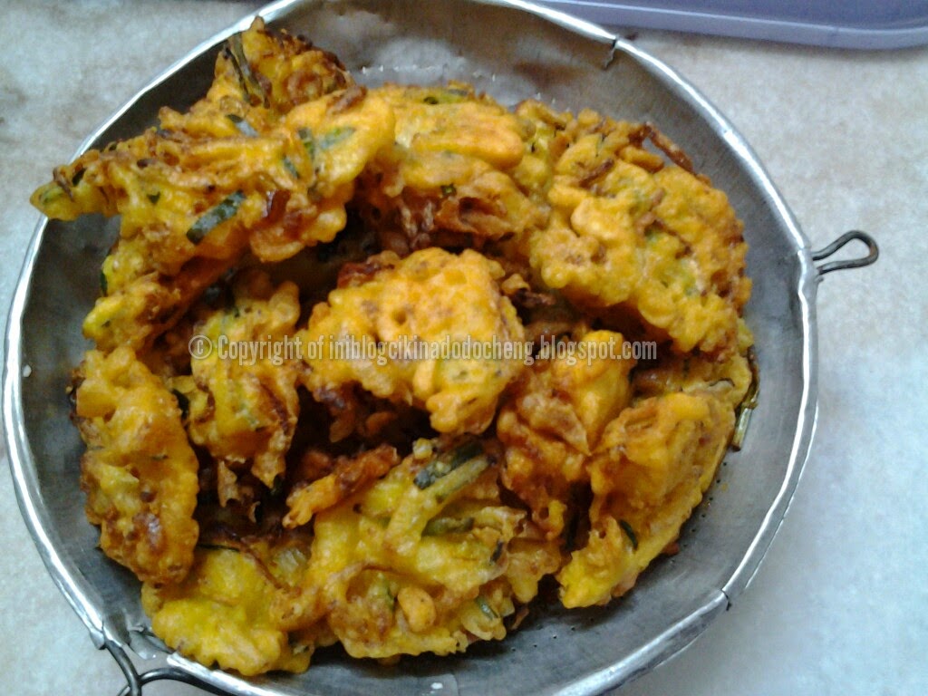 Blog Cik Ina Do Do Cheng: cucur udang kering lembut dan 