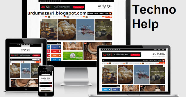 Sora RTL Blogger Template