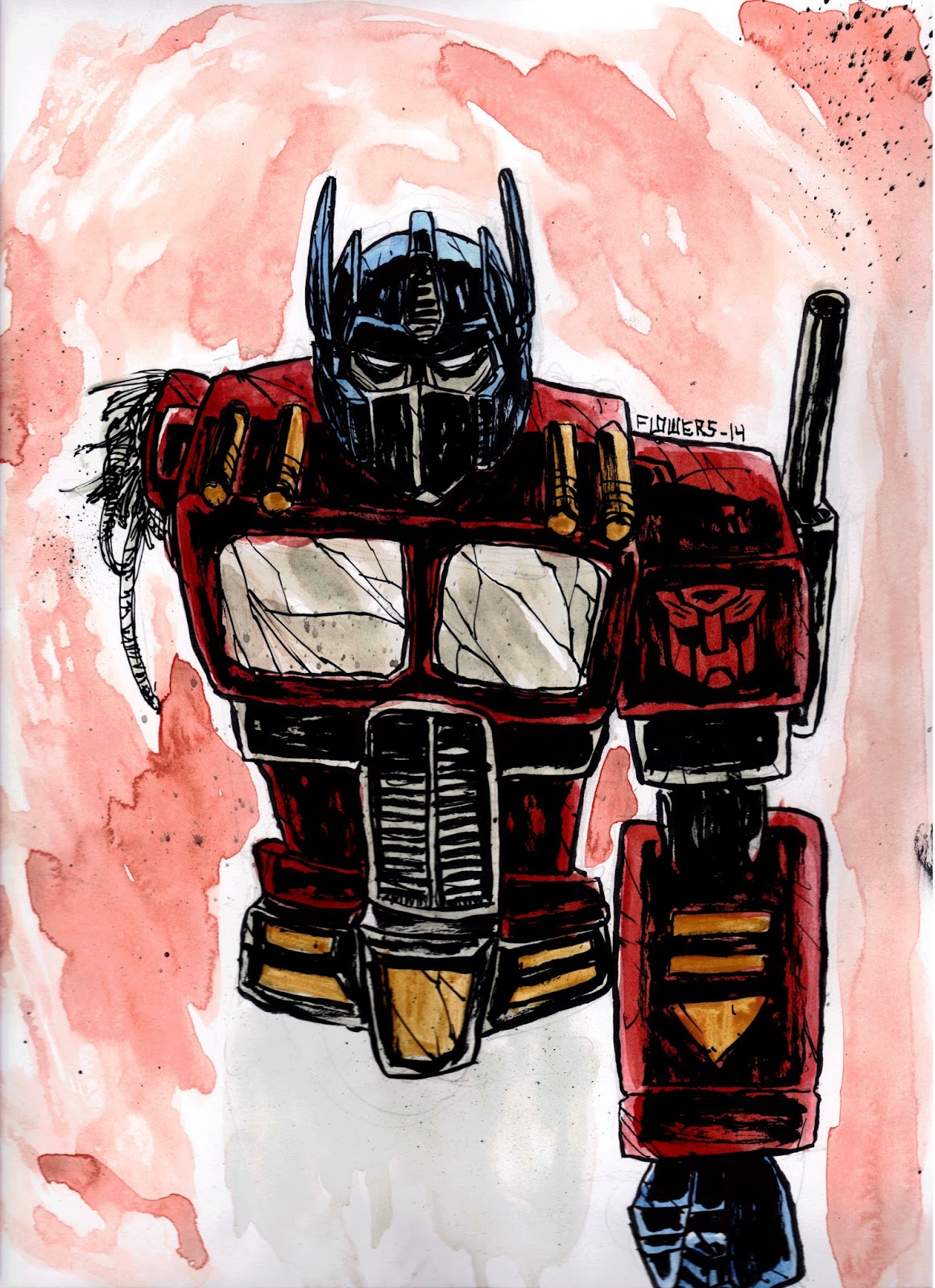 How to Draw Optimus Prime « Drawing & Illustration :: WonderHowTo