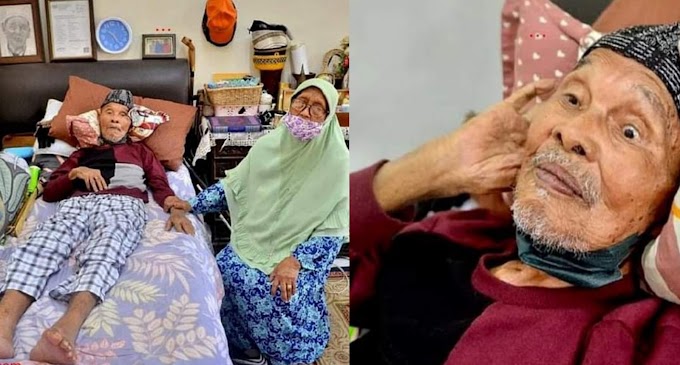 Hamid Gurkha Kian Uzur, Hanya Terlantar Di Atas Katil Ketika Hari Raya 