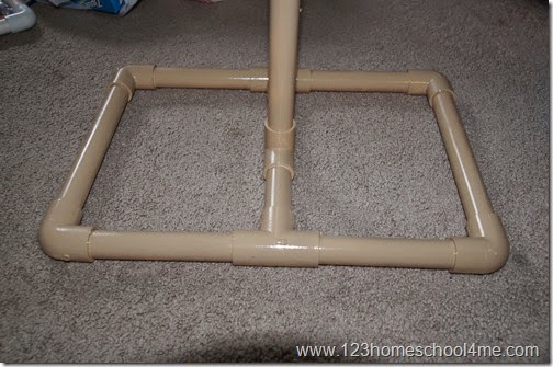 PVC stand PVC stand
