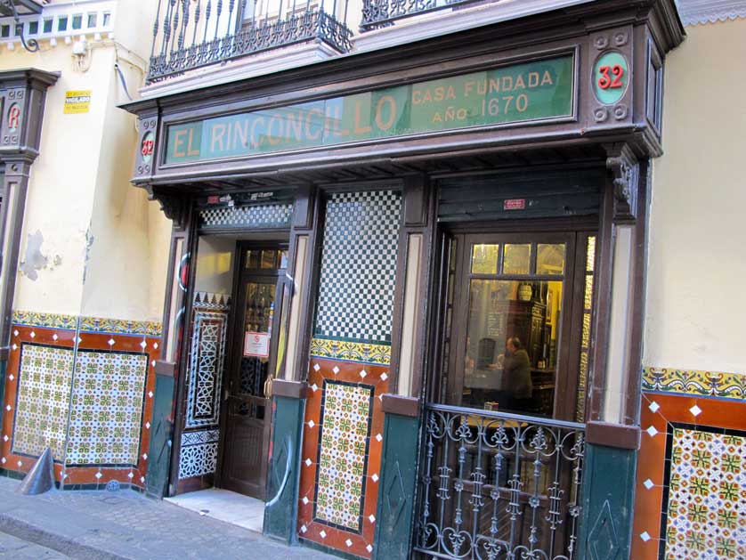 El Rinconcillo Tapas in Seville.