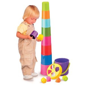 Pre-kindergarten toys - Nest & Stack Buckets