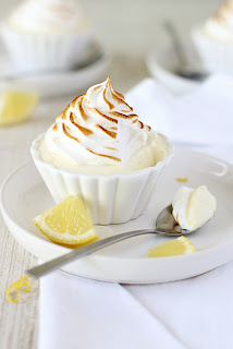 Citroenmousse met meringue