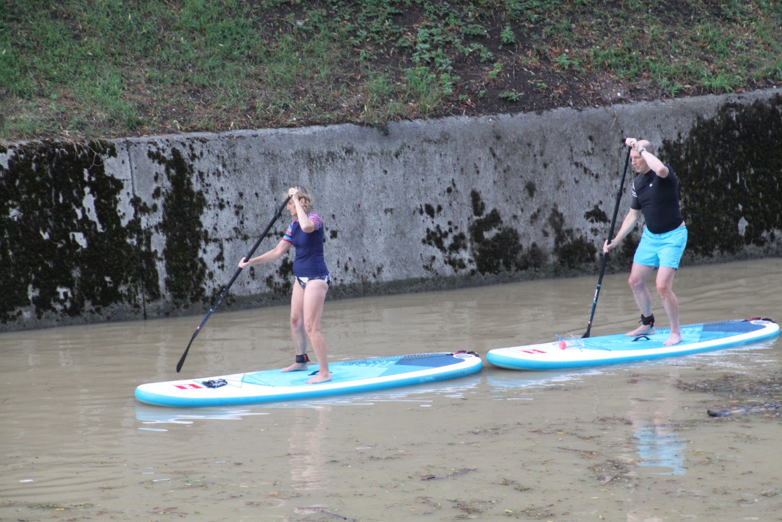 SUP in Ljubljana