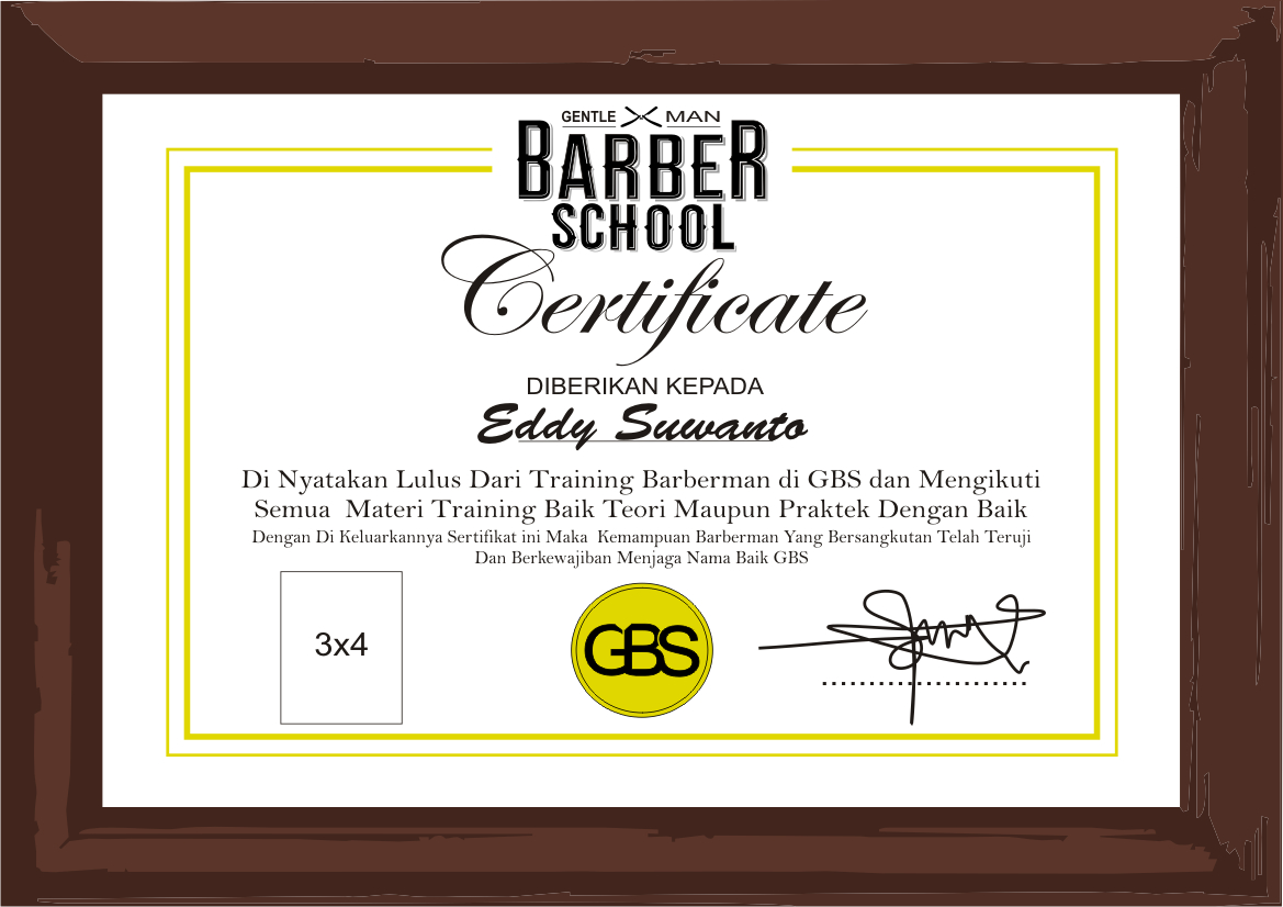 Gentleman barberschool KURSUS POTONG RAMBUT JAKARTA TIMUR 