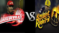 Indian Premier League, 44th match Delhi Daredevils vs Kolkata Knight Riders.