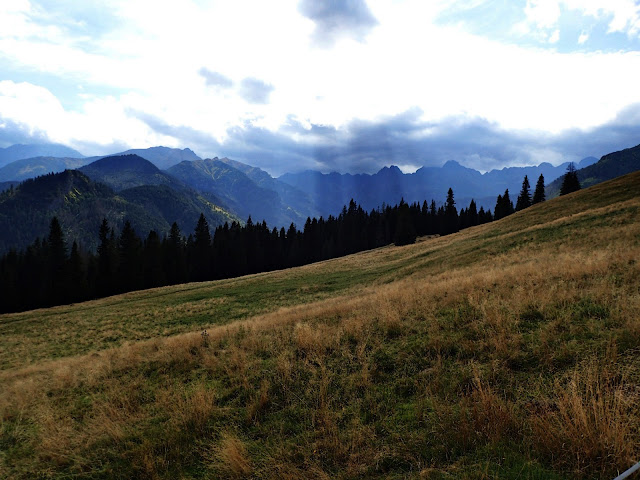 Rusinowa Polana i słowackie Tatry