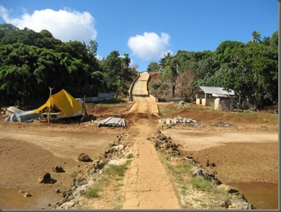 The "Road to Nowhere" in Hunga