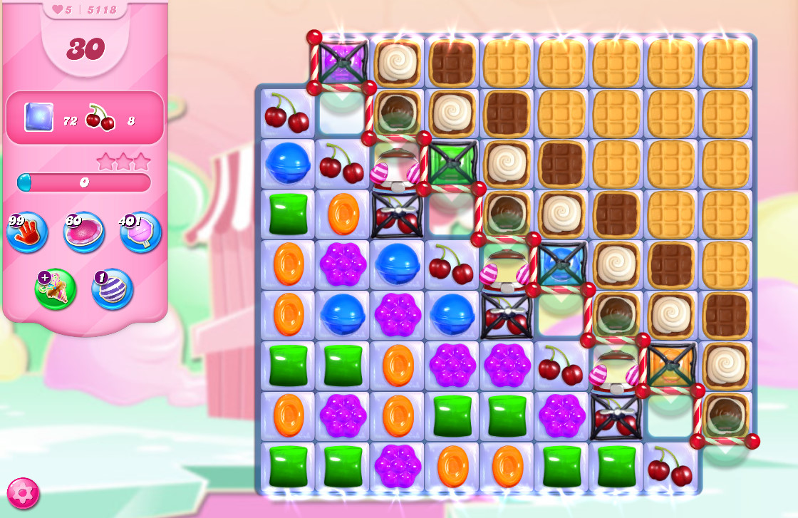 Candy Crush Saga level 5118