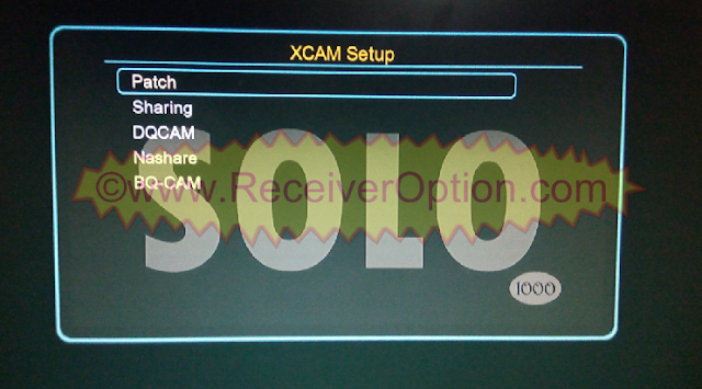 SOLO 1000 1507G 8MB HD RECEIVER NEW SOFTWARE WITH FREE IPTV