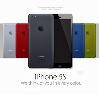 iPhone 5S Different Colors