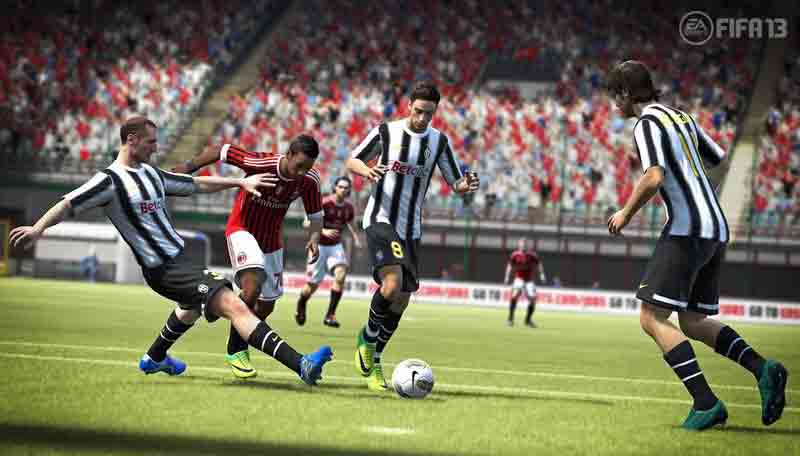 Screen Shot Of FIFA 13 (2012) Full PC Game Free Download At worldfree4u.com