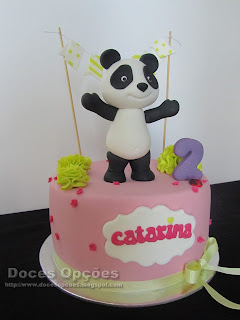 panda birthday cake