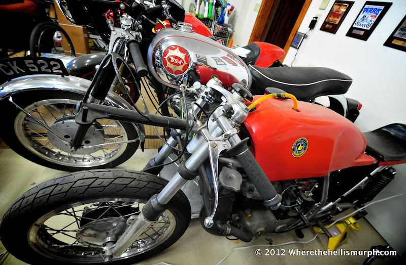A 1994 Ducati M900 Pro Italia Hot Rod A 1968 250cc Watercooled Bultaco TSS