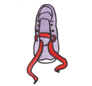 instructions for tying shoelaces