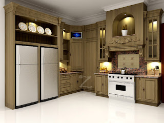 kitchen set klasik modern