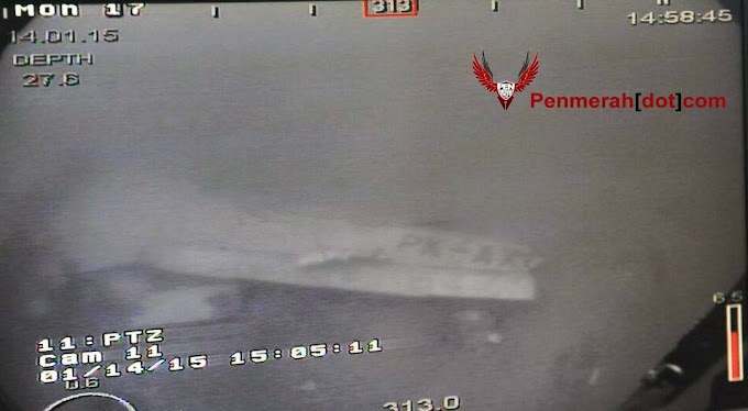 2 Foto Gambar Jelas Badan Pesawat Malang Airasia QZ8501 Ditemui 