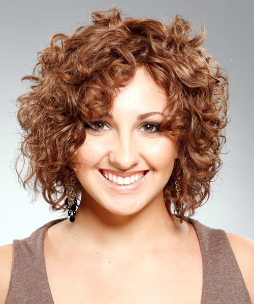 Super Latest short curly hairstyles For Girls