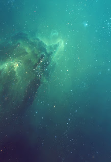 iPhone 5 Parallax Space Wallpaper