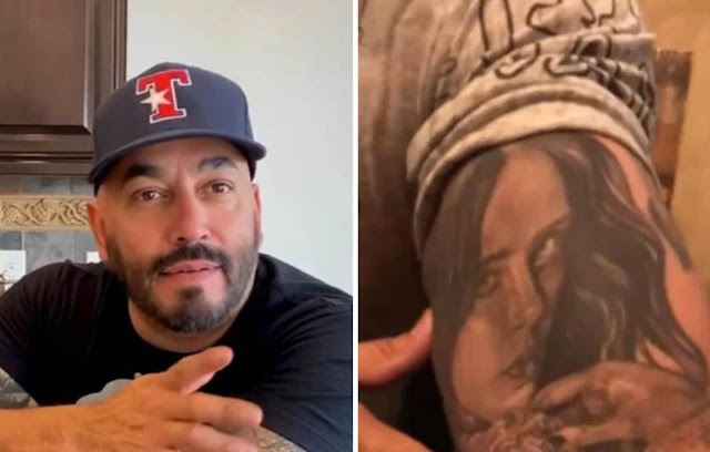 “Ya regresó mi brazo”: Lupillo Rivera muestra cómo tapó el tatuaje de Belinda, lo tunden en redes