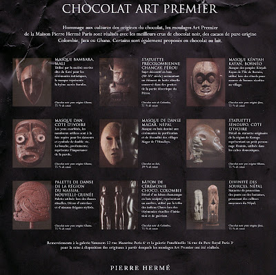 Pierre Herme Chocolate Mask Map