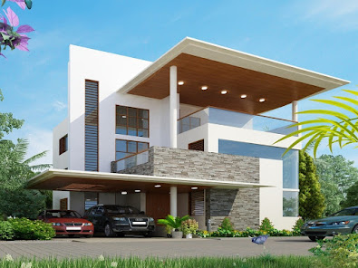 rumah mewah modern