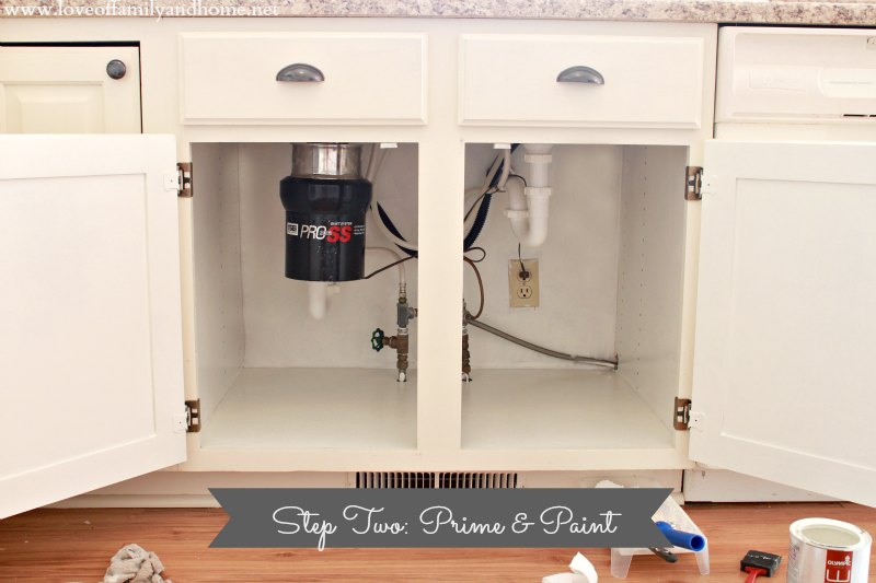 Cleaning &amp; Organizing Under The Kitchen Sink - Love of ...