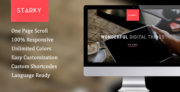 parallax wp theme