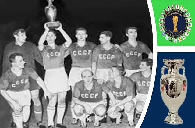 حقق منتخب الاتحاد السوفيتي لقب كاس امم اوروبا 1960
