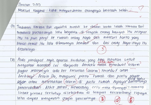 Contoh Soalan Kesalahan Istilah Dan Tata Bahasa - Terengganu n