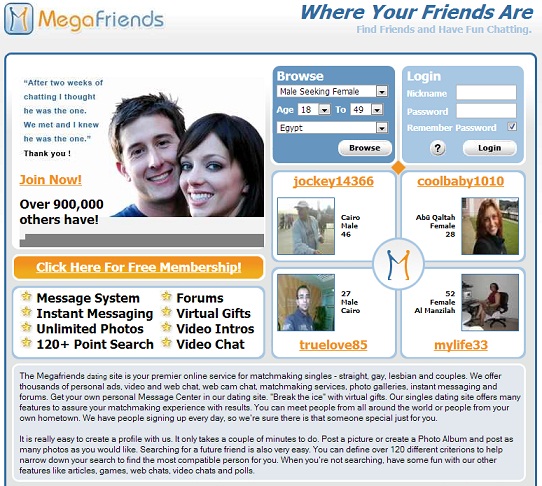 Mega personal dating app