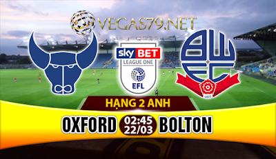 Nhận định bóng đá Oxford United vs Bolton