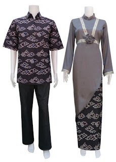 Foto Baju Batik Couple Untuk Lebaran