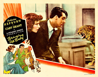 BRINGING UP BABY. Estados Unidos. Lobby Card: 36 x 28 cms. LA FIERA DE MI NIÑA. Bringing Up Baby. 1938. Estados Unidos. Dirección: Howard Hawks. Reparto: Katharine Hepburn, Cary Grant, Charles Ruggles, May Robson, Walter Catlett, Barry Fitzgerald, Fritz Feld, Leona Roberts, Ward Bond.